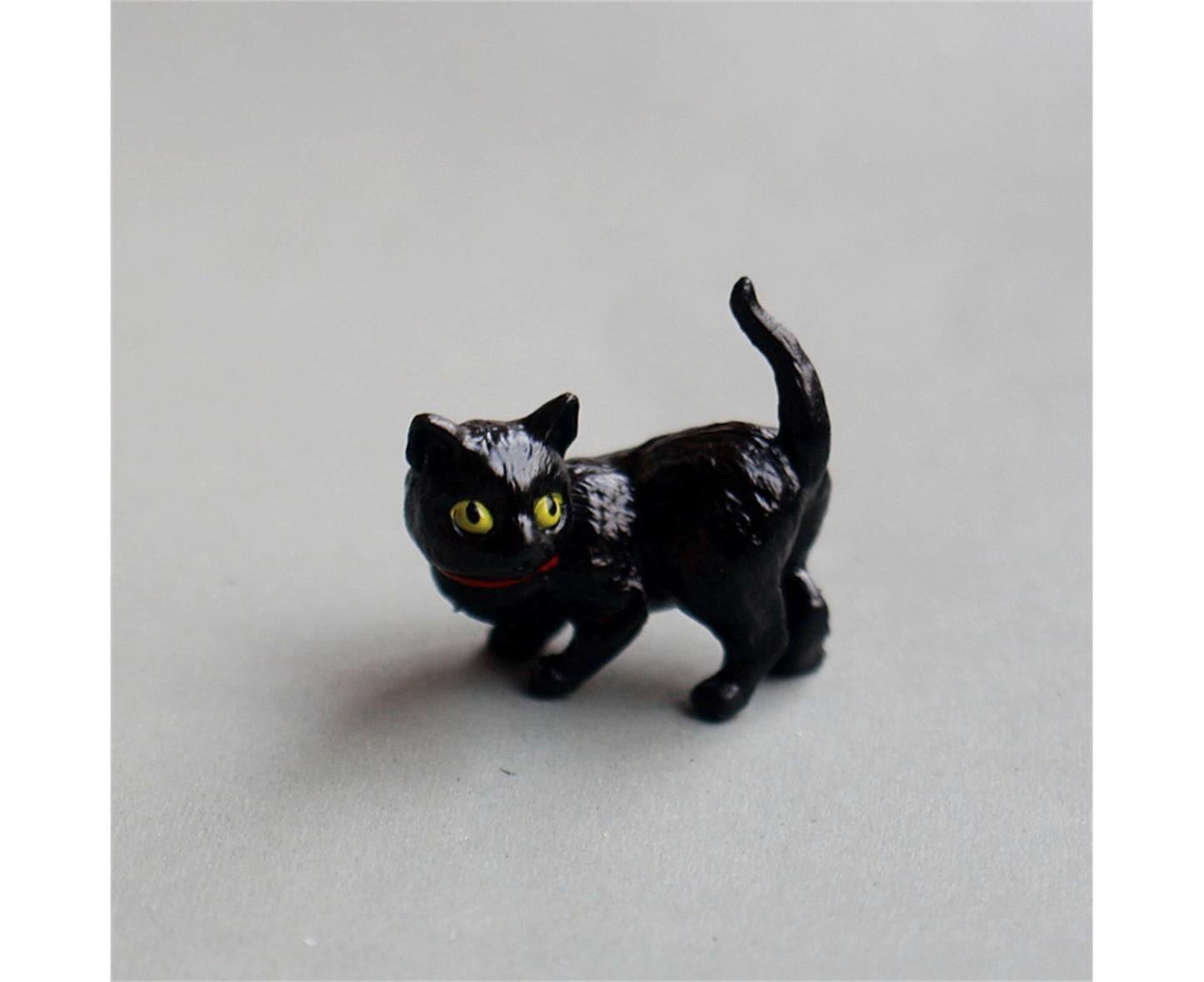 10Pcs Cat Figurine Personalized No Odor Plastic Car Center Console Cat Statue for Desktop-Multicolor V1263-JX-716