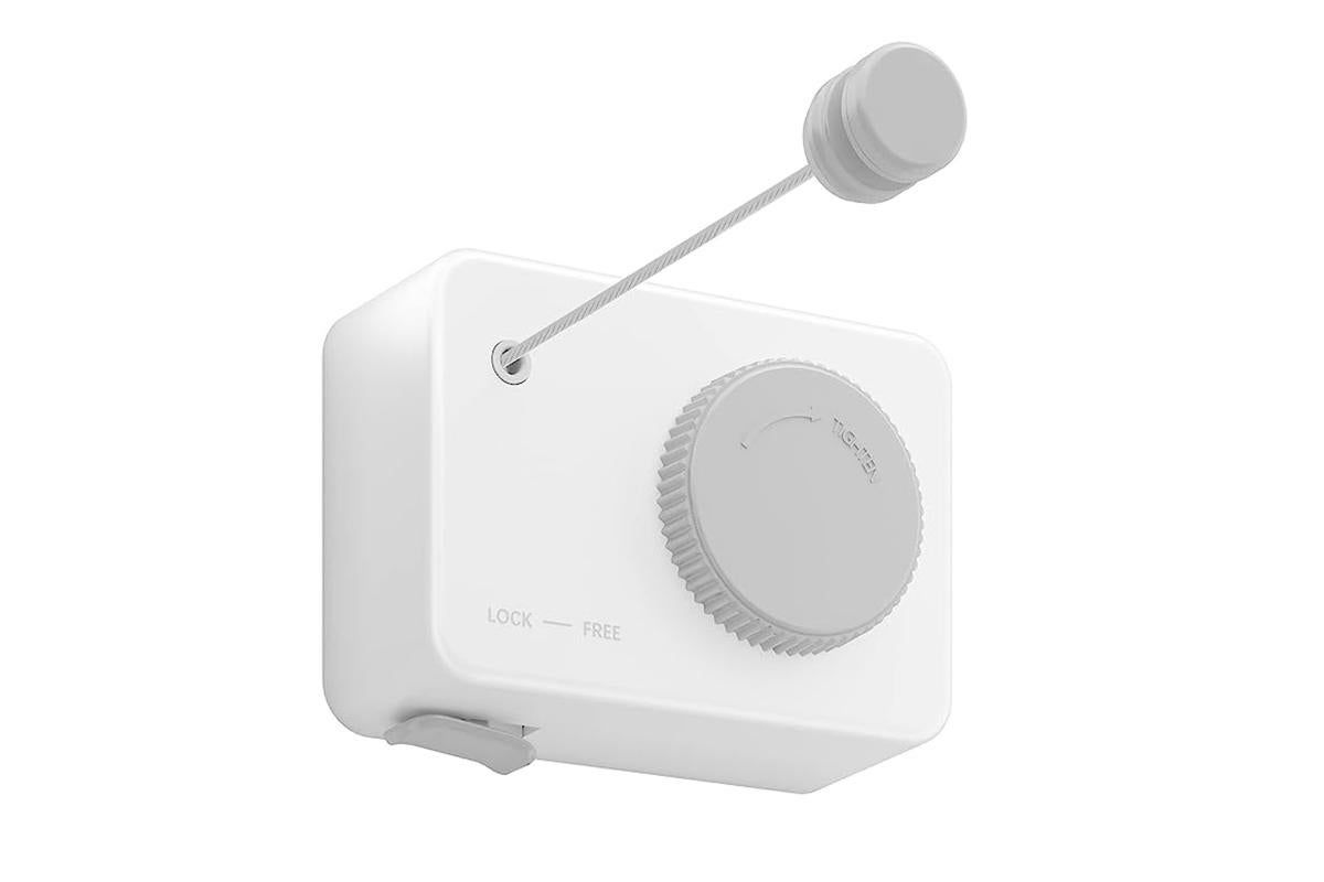 Retractable Clothes Line Wall Mounted Laundry Line for Indoor Balcony Green V1263-JX-7160-2