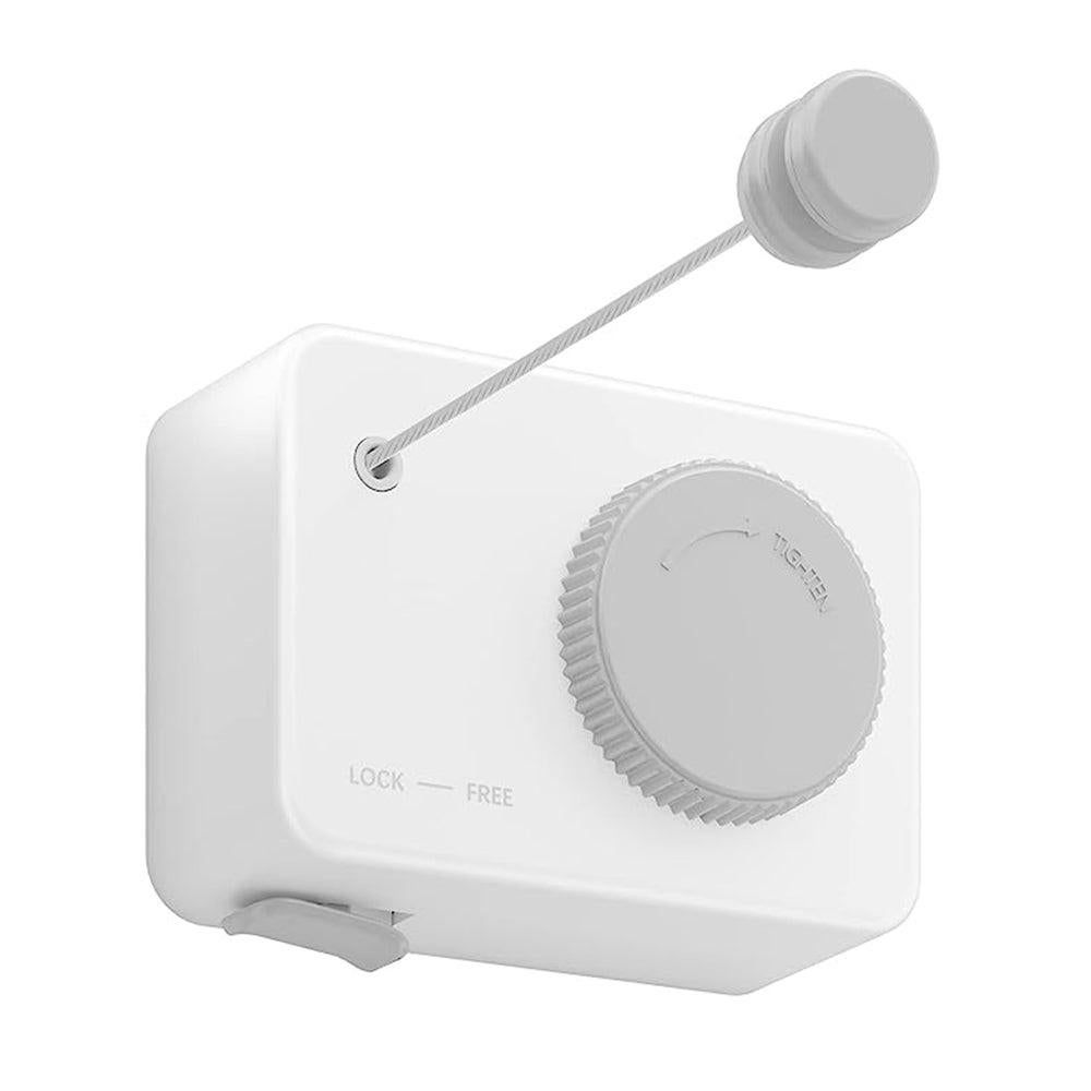 Retractable Clothes Line Wall Mounted Laundry Line for Indoor Balcony Green V1263-JX-7160-2