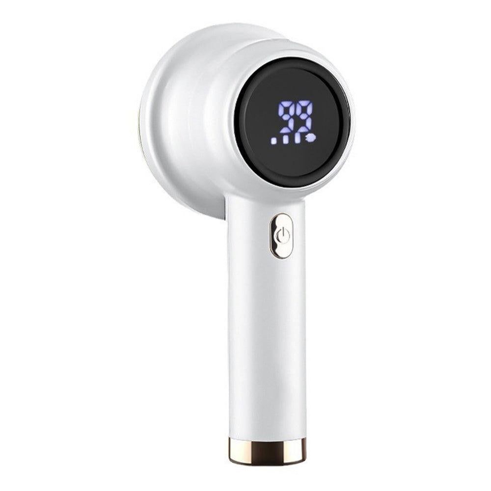 Fabric Shaver Lint Remover Rechargeable Electric Portable Sweater Defuzzer with 3 Speeds White V1263-JX-7164-1