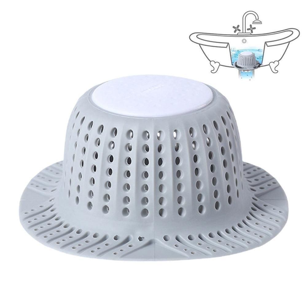 Silicone Bathtub Hair Catcher for Pop-Up and Standard Shower Drains V1263-JX-7165