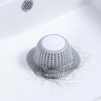 Silicone Bathtub Hair Catcher for Pop-Up and Standard Shower Drains V1263-JX-7165