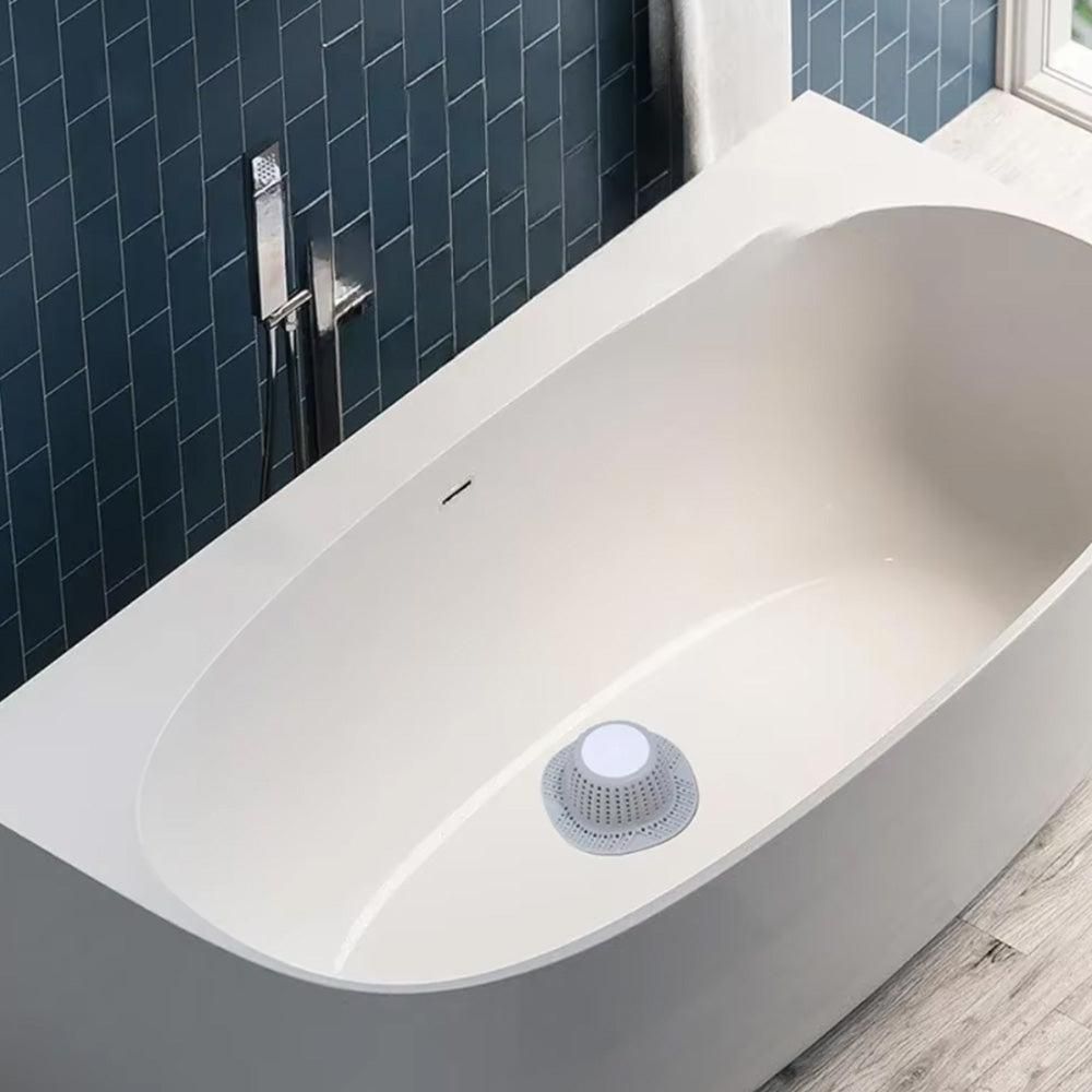 Silicone Bathtub Hair Catcher for Pop-Up and Standard Shower Drains V1263-JX-7165