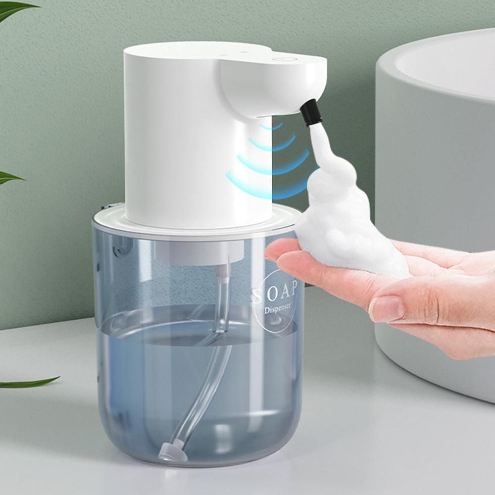 Touchless Automatic Electric Foaming Soap Dispenser 4-Level Adjustable Rechargeable Soap Dispenser White V1263-JX-7167-1