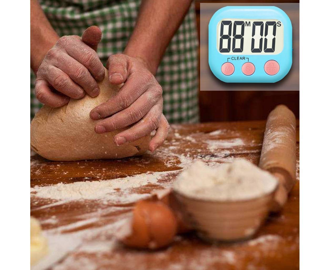 12 Pack Digital Kitchen Timer Strong grip Electronic Countdown Timer Small Loud Alarm V1263-JX-717