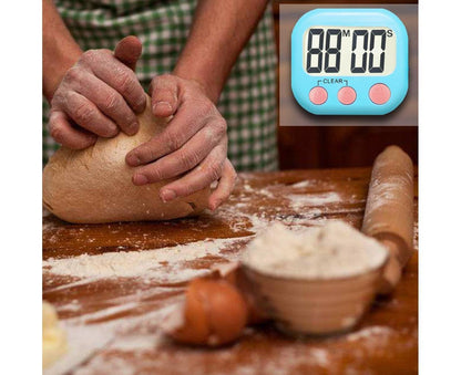 12 Pack Digital Kitchen Timer Strong grip Electronic Countdown Timer Small Loud Alarm V1263-JX-717