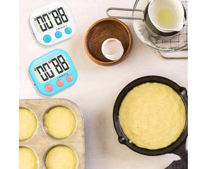 12 Pack Digital Kitchen Timer Strong grip Electronic Countdown Timer Small Loud Alarm V1263-JX-717