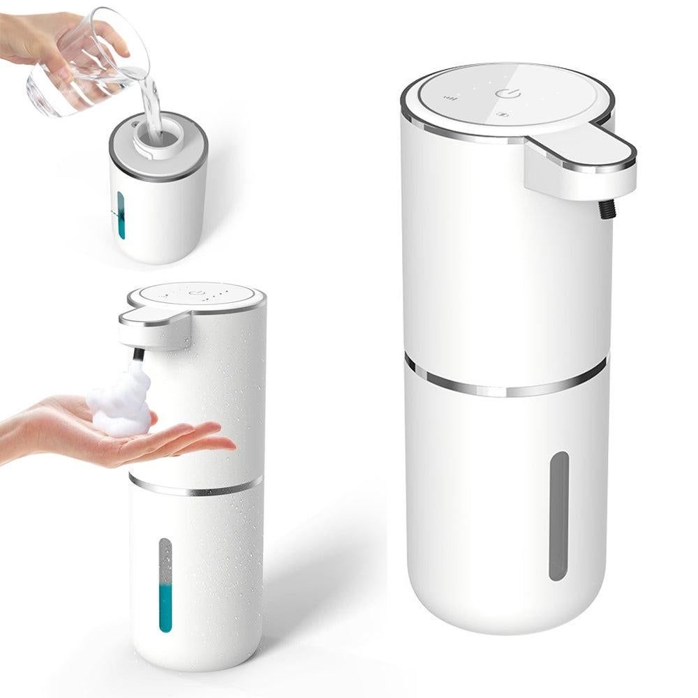 380ML Automatic Soap Dispenser Touchless Adjustable Soap Dispenser Rechargeable Black V1263-JX-7175-1