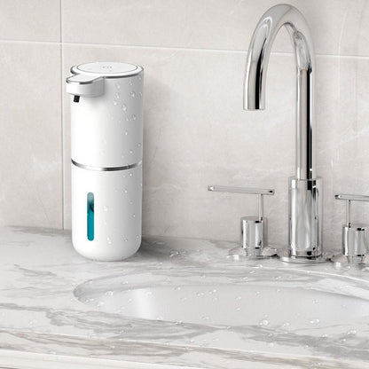 380ML Automatic Soap Dispenser Touchless Adjustable Soap Dispenser Rechargeable White V1263-JX-7175-2