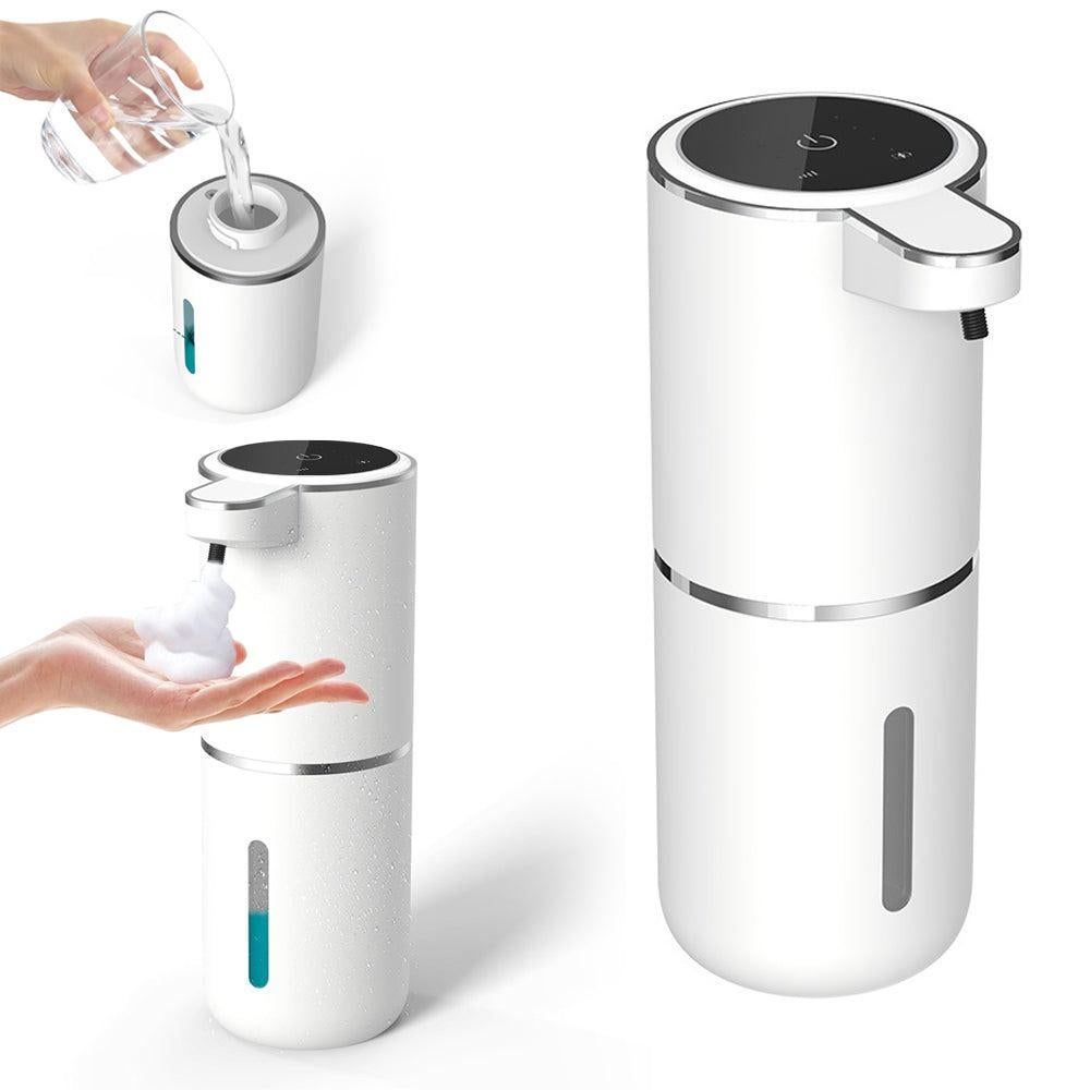 380ML Automatic Soap Dispenser Touchless Adjustable Soap Dispenser Rechargeable White V1263-JX-7175-2
