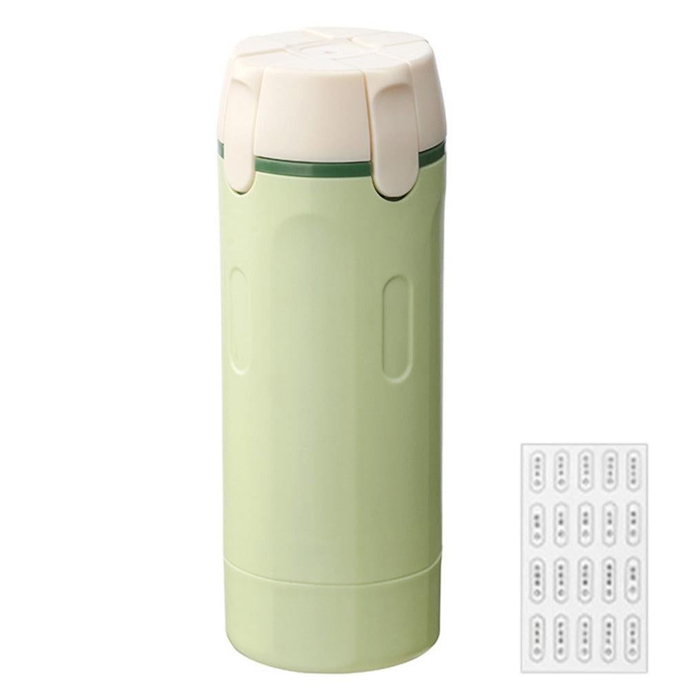 4 in 1 Travel Bottles Dispenser for Shampoo Lotion Green V1263-JX-7178-1
