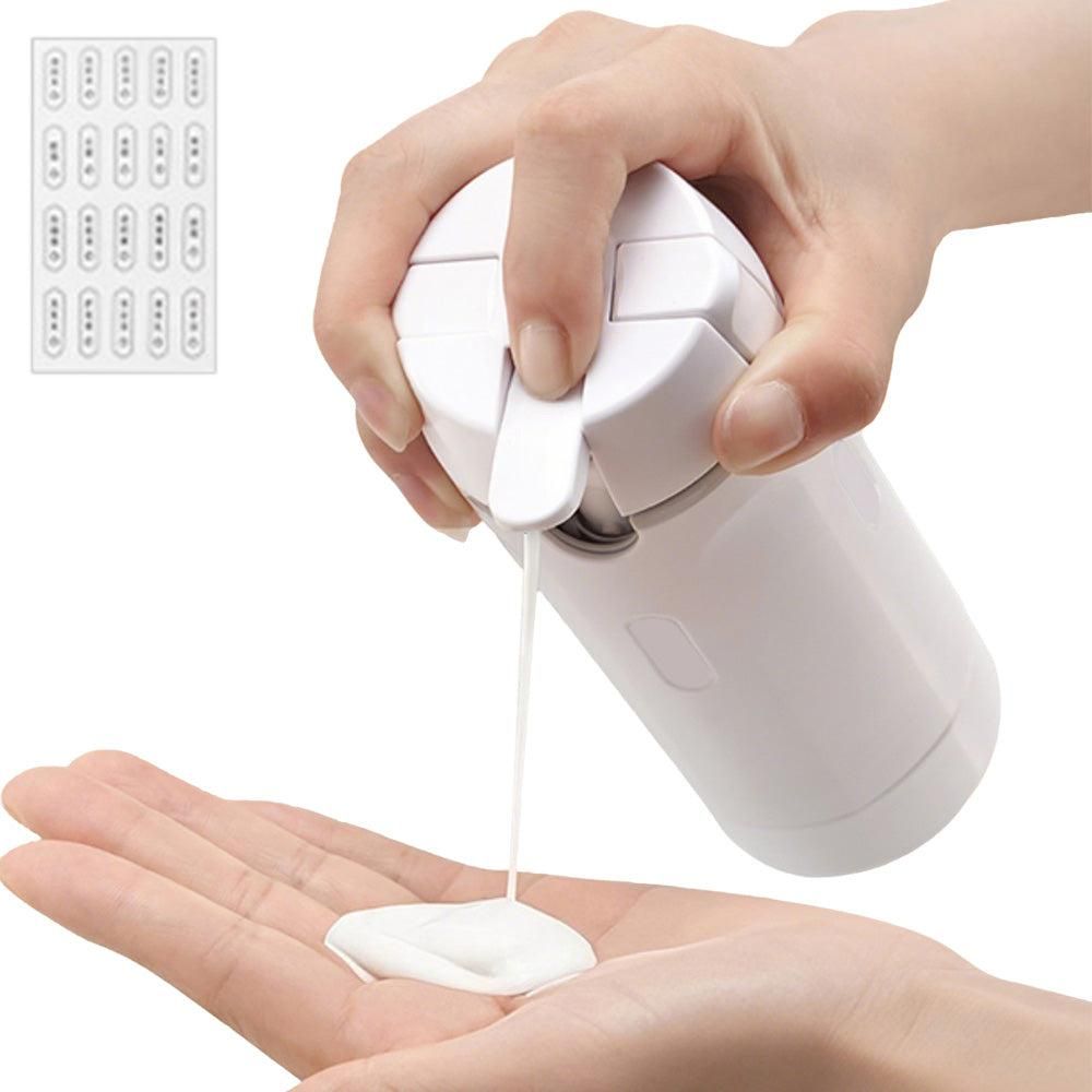 4 in 1 Travel Bottles Dispenser for Shampoo Lotion Green V1263-JX-7178-1