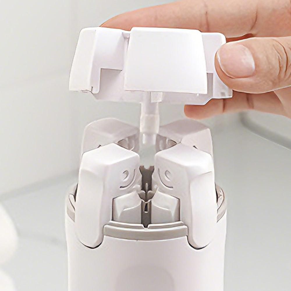 4 in 1 Travel Bottles Dispenser for Shampoo Lotion White V1263-JX-7178-2