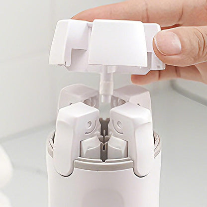4 in 1 Travel Bottles Dispenser for Shampoo Lotion White V1263-JX-7178-2