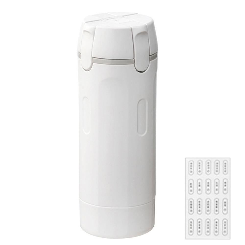 4 in 1 Travel Bottles Dispenser for Shampoo Lotion White V1263-JX-7178-2