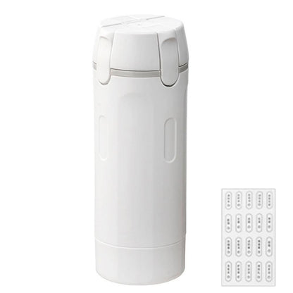 4 in 1 Travel Bottles Dispenser for Shampoo Lotion White V1263-JX-7178-2