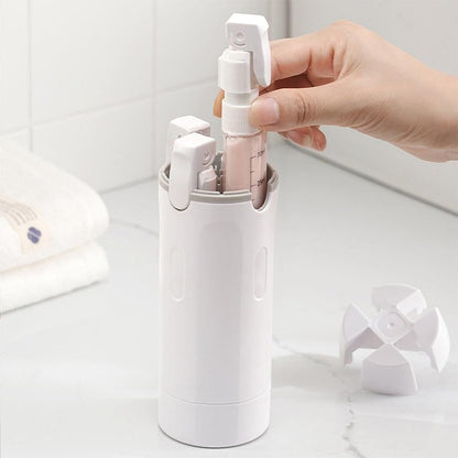4 in 1 Travel Bottles Dispenser for Shampoo Lotion White V1263-JX-7178-2