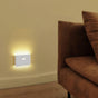 2Pcs Rechargeable LED Motion Sensor Night Light Cabinet Closet Stair Wall Lamps V1263-JX-7184
