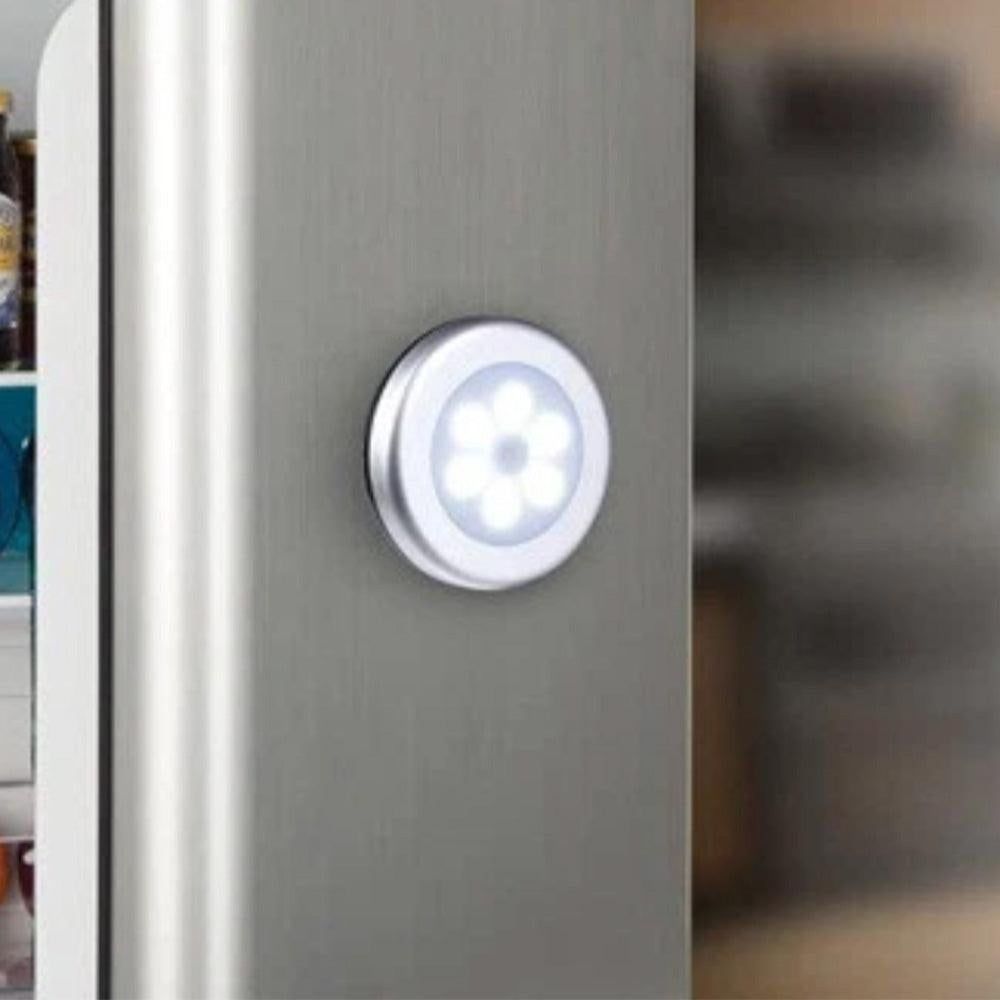 3Pcs Motion Sensor LED Lights Battery Operated Night Lights for Closet Cabinet Hallway Stair White Light V1263-JX-7187-1