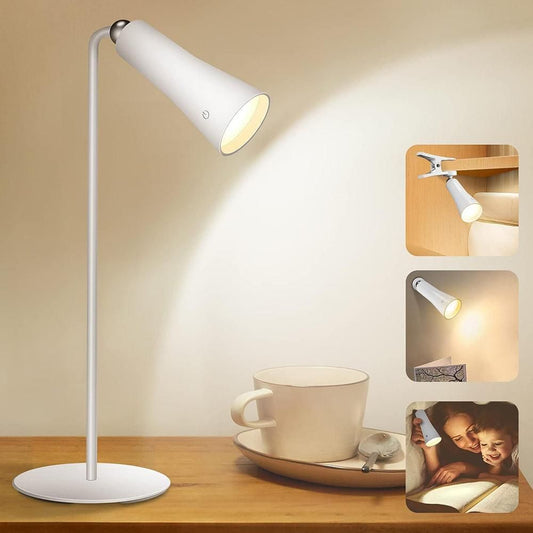 4-in-1 Wireless Touch Control Night Light Multifunctional Desk Lamp Clamp Light Wall Light Emergency Lamp V1263-JX-7189