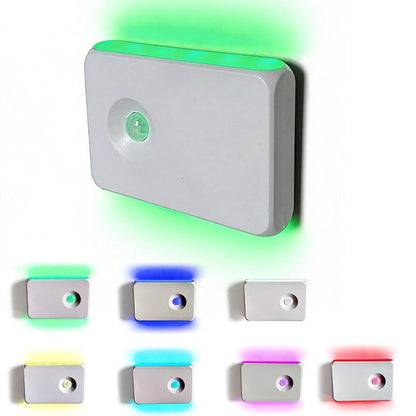4Pcs Motion Sensor Night Lights for Stairs Indoor Hallway Stairway Bathroom RGB V1263-JX-7190