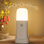 Dimmable Motion Sensor Night Light Rechargeable Nightlight with 5 Brightness Levels White V1263-JX-7193