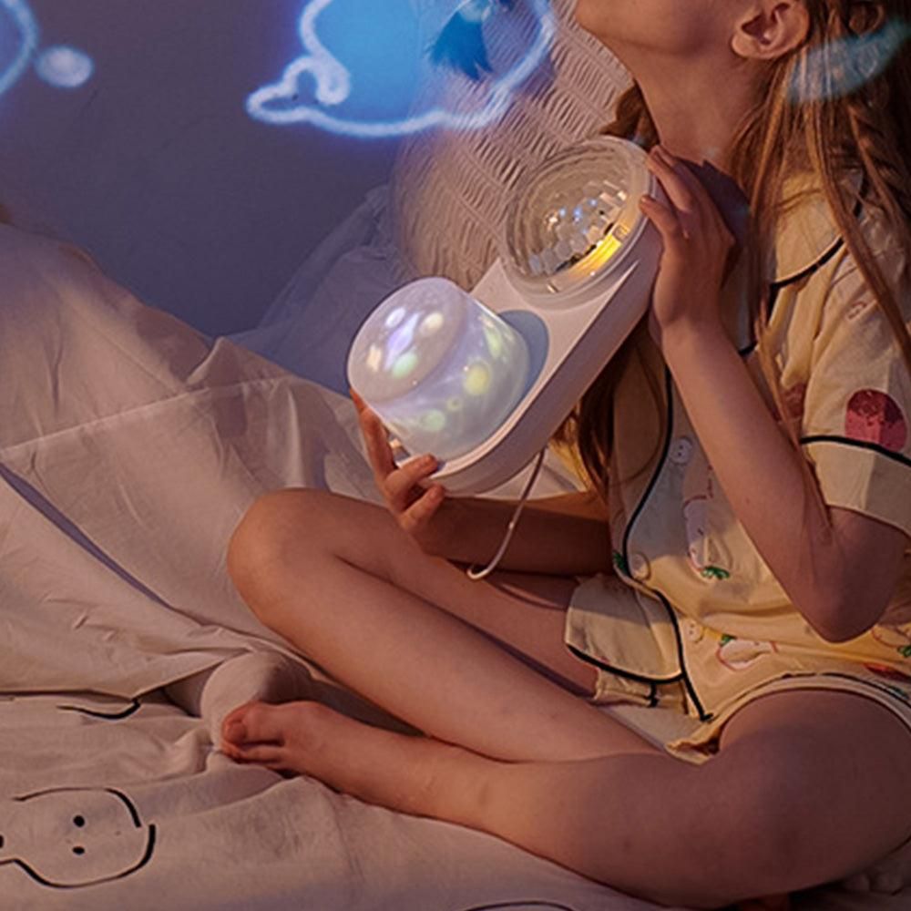 Ocean Star Projector Night Light Rotating Galaxy Lamp Bedroom Decor V1263-JX-7195