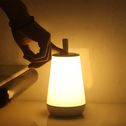 Rechargeable Night Light Lamp Color Changing Bedside Lamp V1263-JX-7196