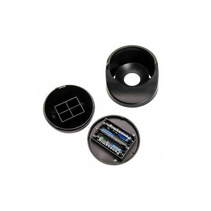 Set of 2Pcs Rotatable Battery Operated Motion Sensor Light -White and Black V1263-JX-7197-1