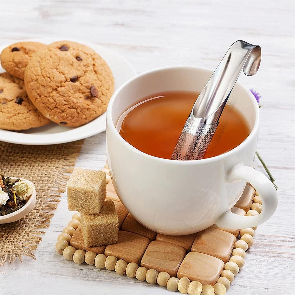 2-Pack Stainless Steel Long Handle Tea Infuser with Hook V1263-JX-7199