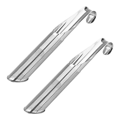 2-Pack Stainless Steel Long Handle Tea Infuser with Hook V1263-JX-7199
