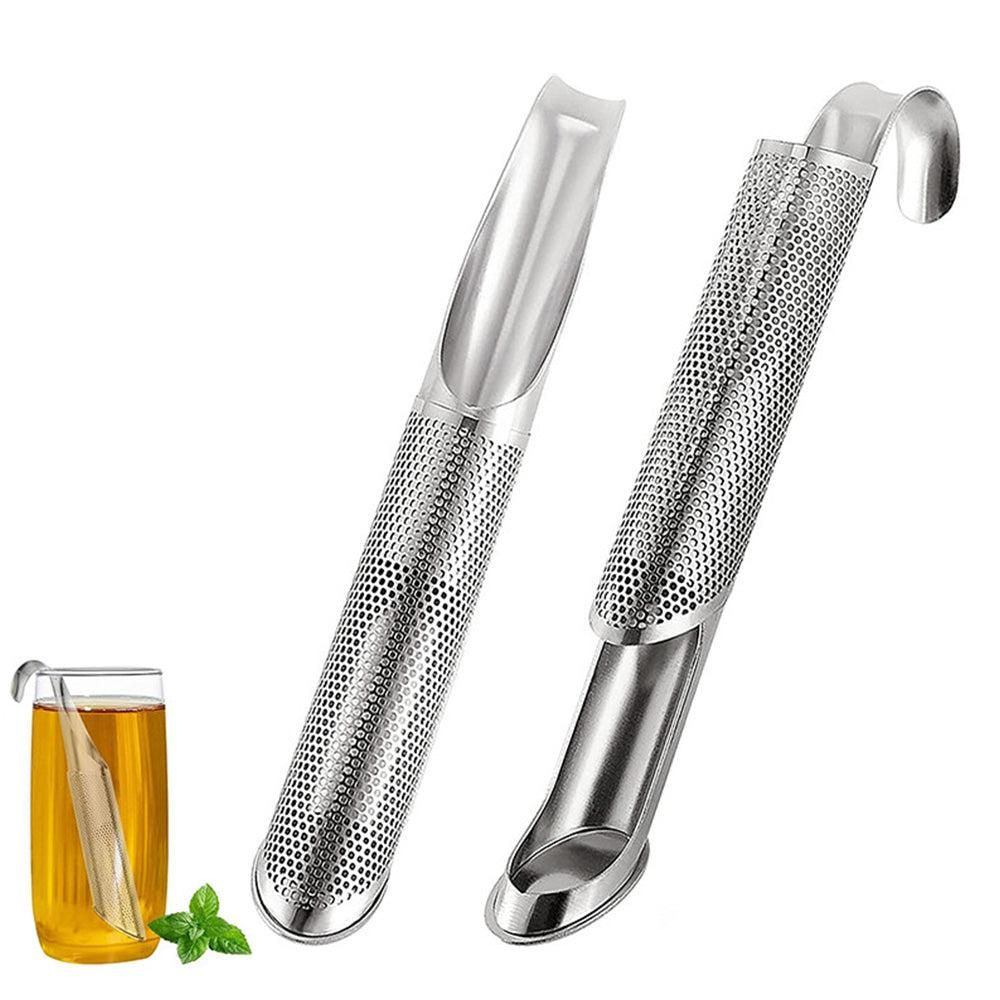 2-Pack Stainless Steel Long Handle Tea Infuser with Hook V1263-JX-7199