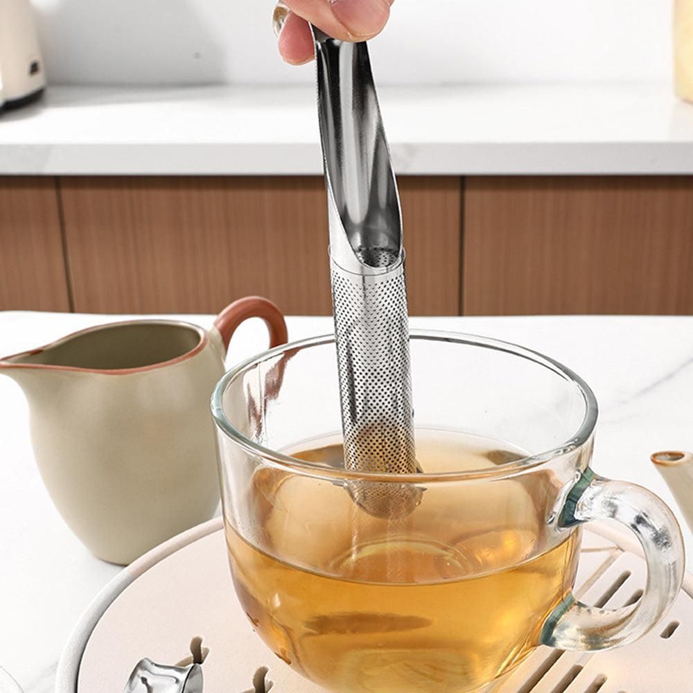 2-Pack Stainless Steel Long Handle Tea Infuser with Hook V1263-JX-7199
