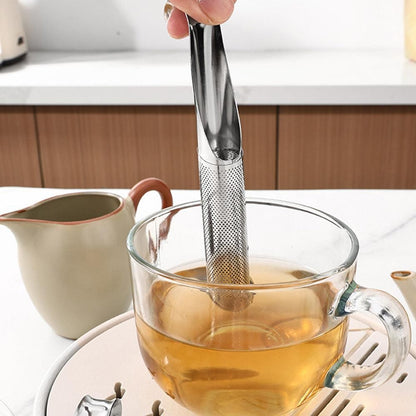 2-Pack Stainless Steel Long Handle Tea Infuser with Hook V1263-JX-7199