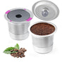 2 PCS Stainless Steel Coffee Filter Pods Compatible with Keurig 1.0/2.0 V1263-JX-7200