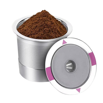 2 PCS Stainless Steel Coffee Filter Pods Compatible with Keurig 1.0/2.0 V1263-JX-7200