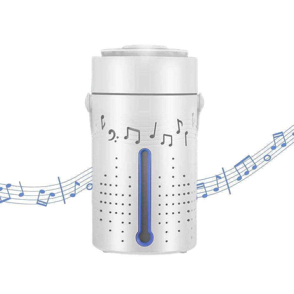 2 in 1 Portable Mini Humidifier USB Bluetooth Speaker V1263-JX-7202