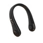 5-Speed Portable Bladeless Neck Fan with LED Display Rechargeable Black V1263-JX-7206-2