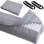 Air Conditioner Hose Cover Insulation Sleeve for AC Exhaust Pipe Light Gray V1263-JX-7207-1