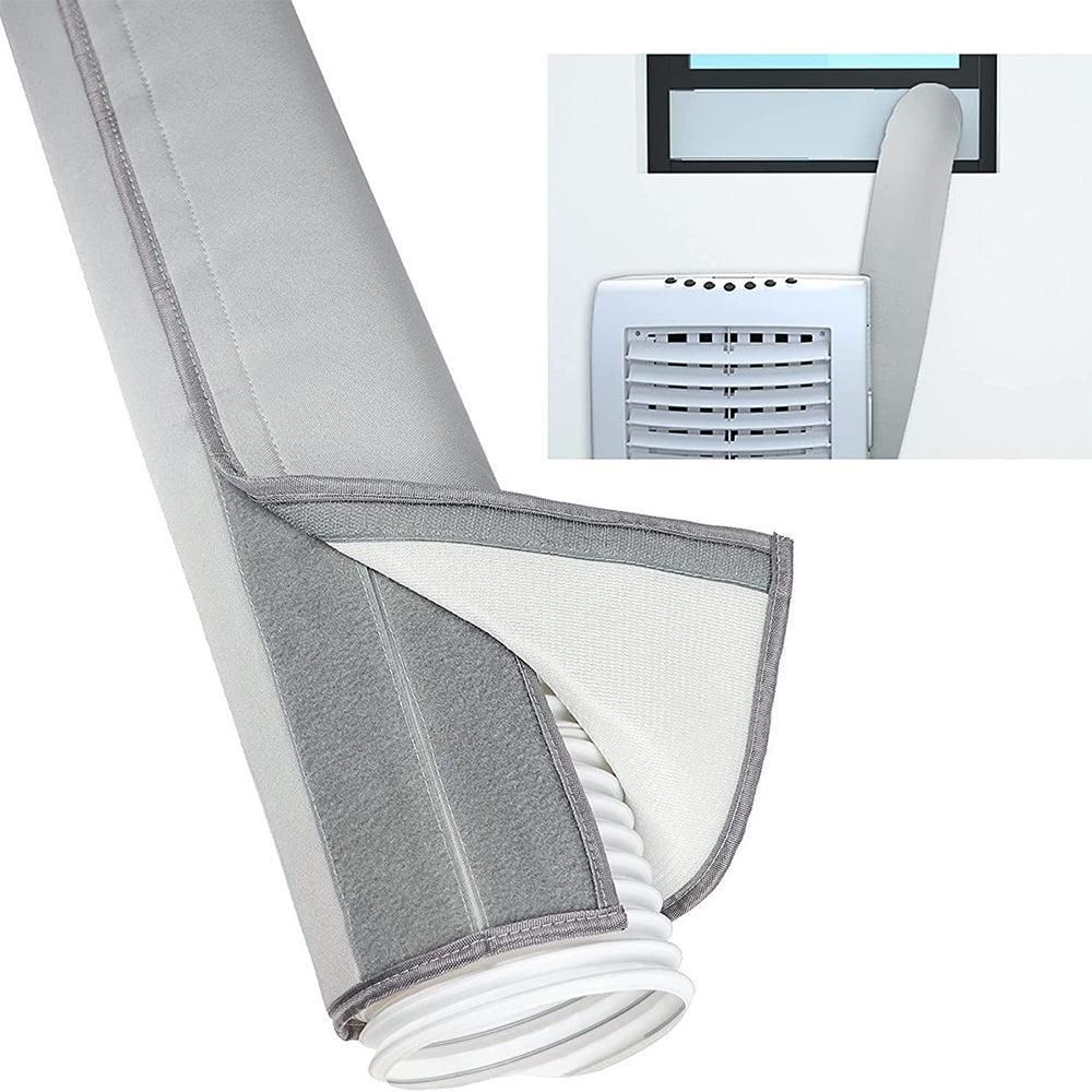 Air Conditioner Hose Cover Insulation Sleeve for AC Exhaust Pipe Light Gray V1263-JX-7207-1