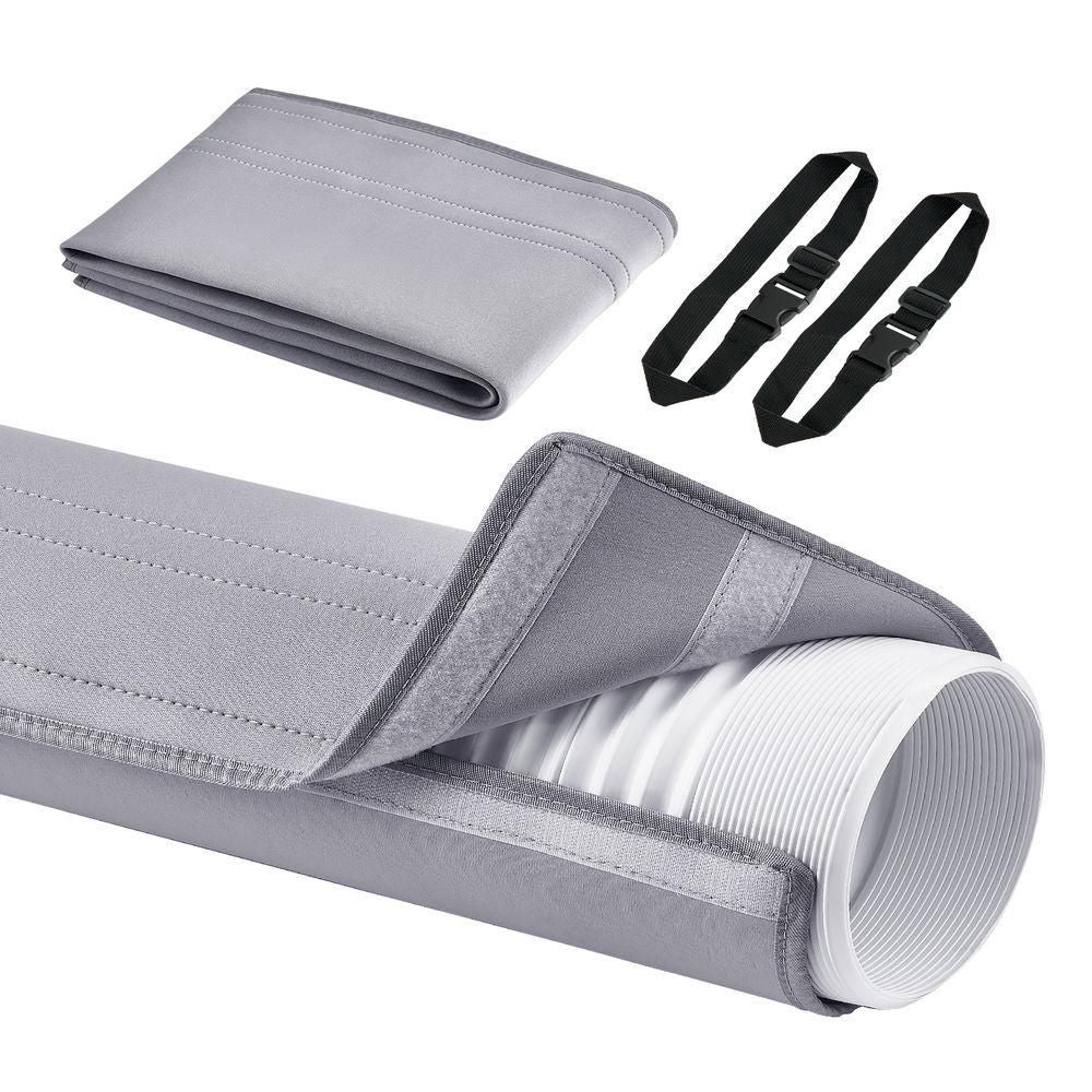 Air Conditioner Hose Cover Insulation Sleeve for AC Exhaust Pipe Black V1263-JX-7207-2