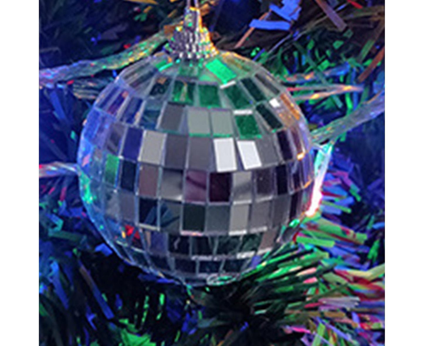 Silver Reflective Balls-Silver 10cm V1263-JX-721