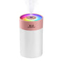 Colorful LED Humidifier with Night Light for Home and Bedroom Use Pink V1263-JX-7210-1