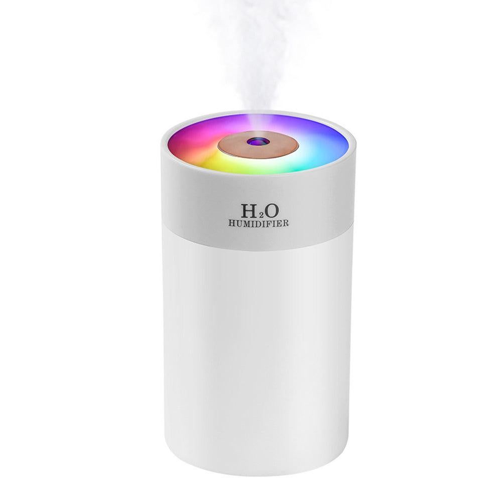 Colorful LED Humidifier with Night Light for Home and Bedroom Use Green V1263-JX-7210-2