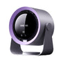 Digital Display Desk Fan Air Circulator Quiet Fan 100 Speeds Adjustable Table Fan for Camping Office Dorm Grey V1263-JX-7211-3