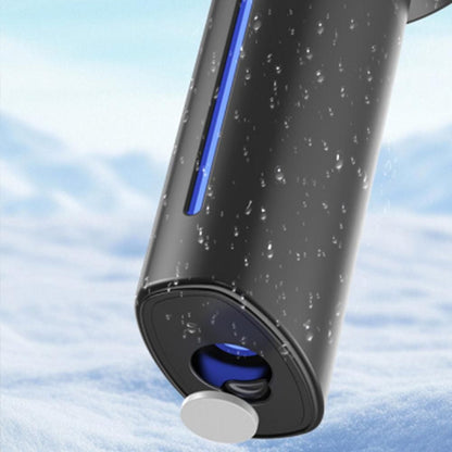 Portable High-Speed USB Mist Fan - Rechargeable Cooling Fan for Travel Office & Home Black V1263-JX-7215-1