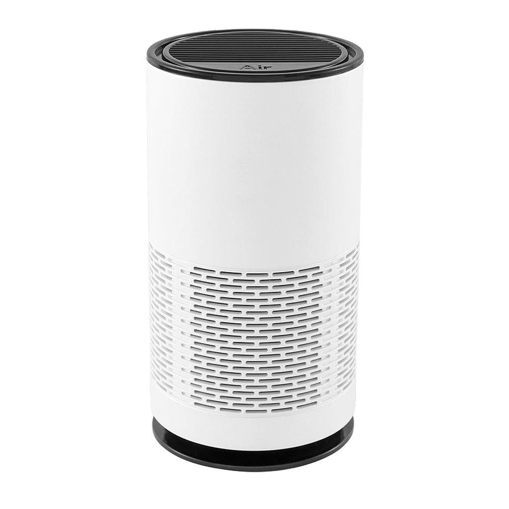 Portable Negative Ion Air Purifier Air Cleaner for Car Home Bedroom White V1263-JX-7216-2