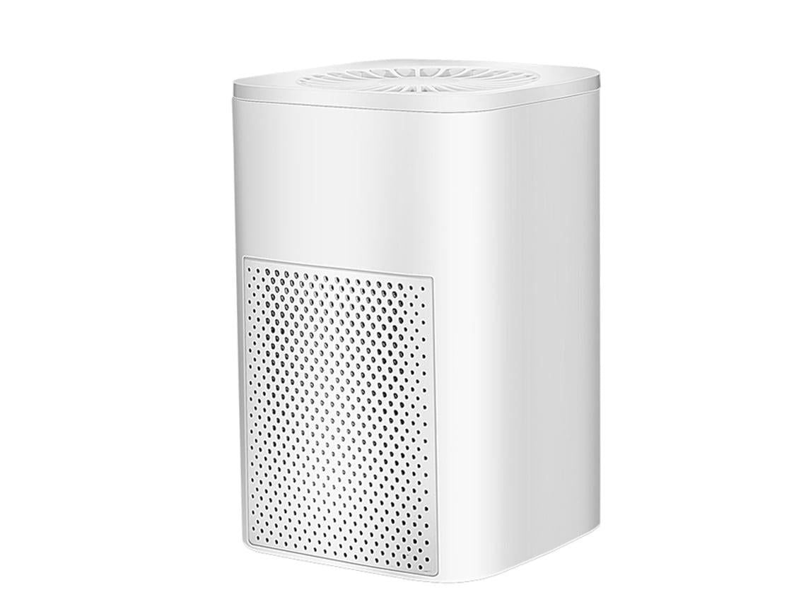 Portable Negative Ion Air Purifier Air Cleaner for Car Home Bedroom White V1263-JX-7216-2