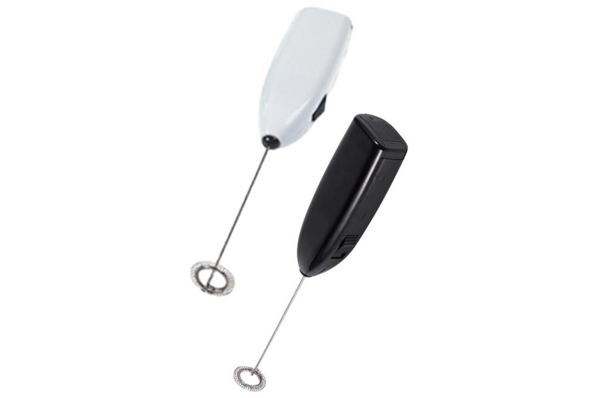 2Pcs Electric Mini Foamer Milk Frother Egg Beater Stirrer Whisk Mixer Kitchen Tool V1263-JX-7221