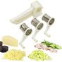 3 in 1 Handheld Manual Rotary Vegetable Chopper Cutter Meat Mincer Cheese Slicer Shredder V1263-JX-7222